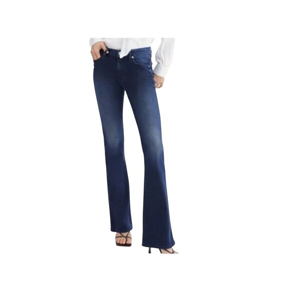 7 For All Mankind ‘A’ Pocket Womens 29x33 Flare Jeans - Picture 2 of 16